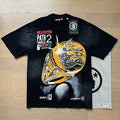 Heckstar Gold NBA Ring Graphic T-Shirt