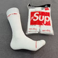 SUP Luxury White Socks