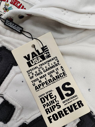 Dreams In A Valley White Zip Up